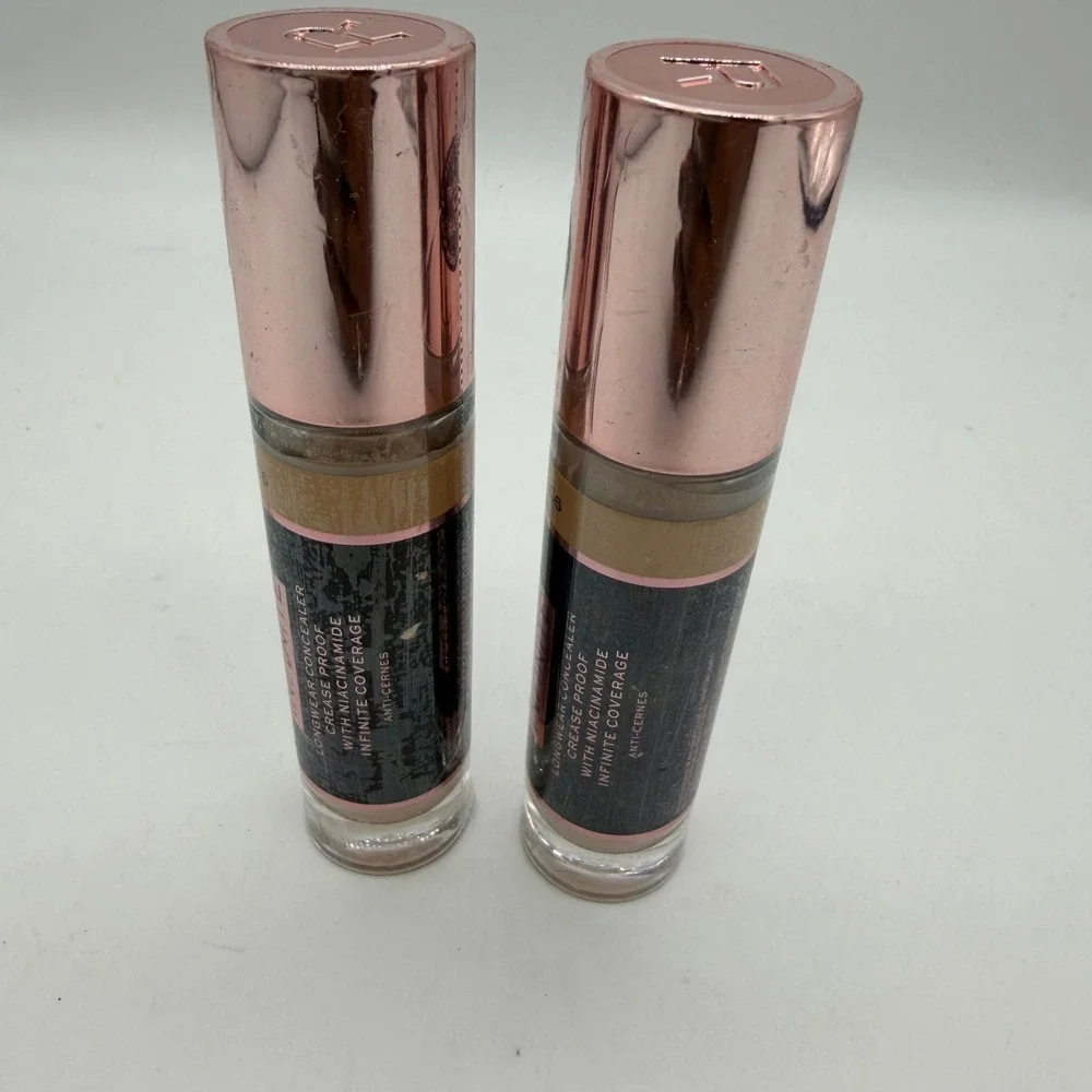 Revolution Conceal & Define Infinite Concealer C6 Lot of 2 16HR Wear 0.30oz Each